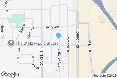Map image of the property - 2806 Blakeley Ave