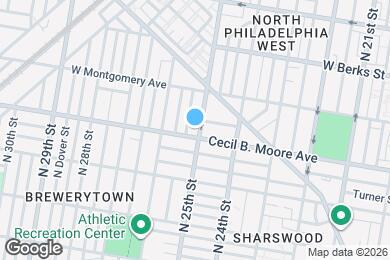 Map image of the property - 1706 N 25th St
