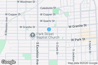 Map image of the property - 102 N Alabama St