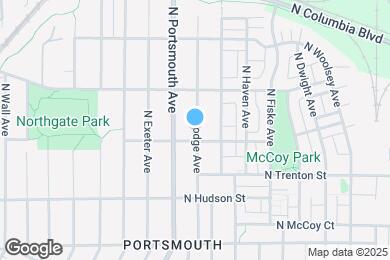 Map image of the property - 9313 North Hodge Avenue