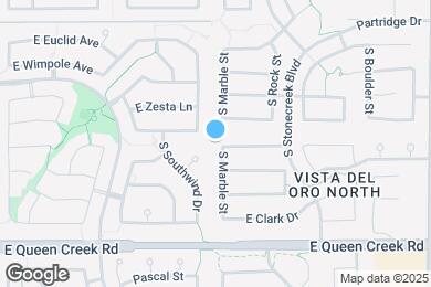 Map image of the property - 4626 S Marble St