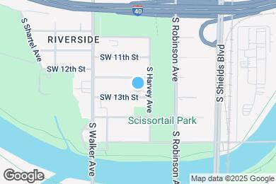 Map image of the property - 317 SW 13th St