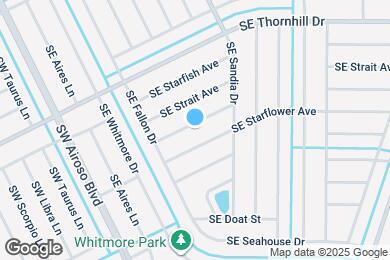 Map image of the property - 438 SE Streamlet Ave