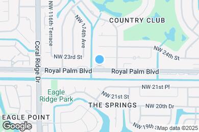 Map image of the property - 11309 Royal Palm Blvd