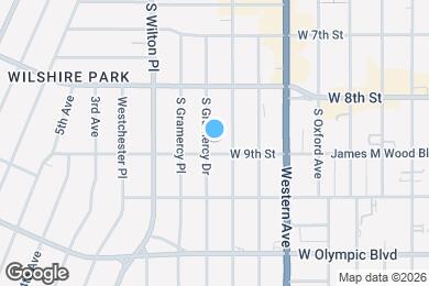 Map image of the property - The Gramercy
