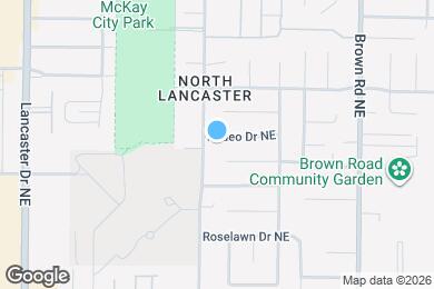 Map image of the property - 4332 Rodeo Dr NE