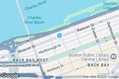 Map image of the property - 407 Beacon St