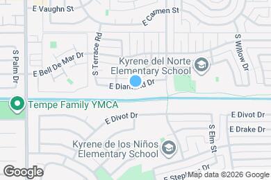 Map image of the property - 1161 E Diamond Dr