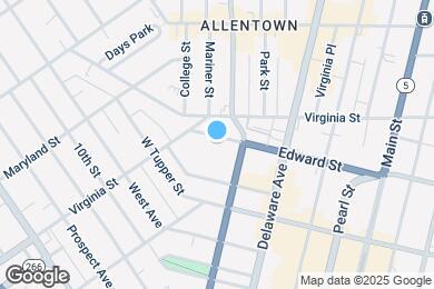 Map image of the property - 164 Edward St