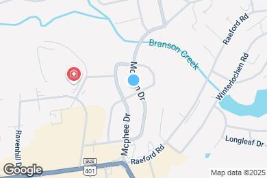 Map image of the property - 444 McBain Dr