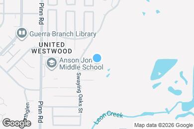 Map image of the property - 6606 Gallery Oak St