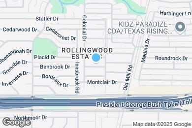 Map image of the property - 2211 Benbrook Dr