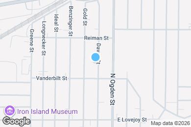 Map image of the property - 314 Davey St