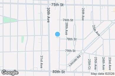 Map image of the property - 7736 29th Ave