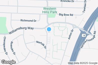 Map image of the property - 2613 Smithfield Dr