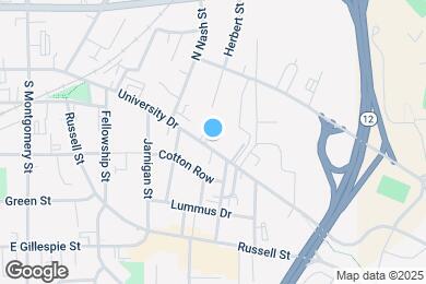 Map image of the property - 613 University Dr