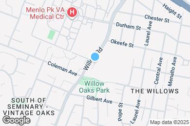 Map image of the property - 600 Willow Rd