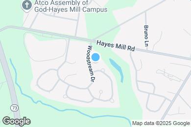 Map image of the property - 7 Woodstream Ct