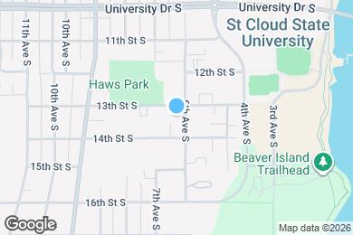 Map image of the property - 1311 6th Ave S
