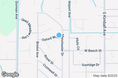 Map image of the property - 609 Oxford Way