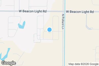 Map image of the property - 9385 W Sunchaser St