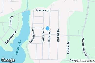 Map image of the property - 208 Wildwood Dr