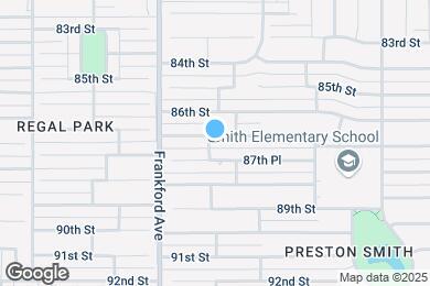 Map image of the property - 5707 87th St