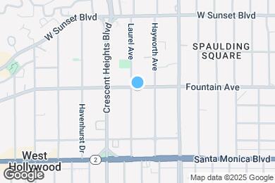 Map image of the property - 1280 Laurel Ave