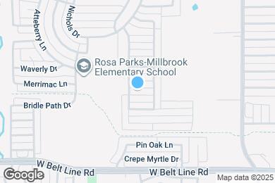 Map image of the property - 1933 Rosa Parks Blvd