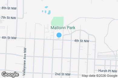 Map image of the property - 3713 4th St NW