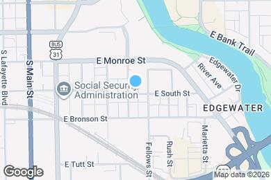 Map image of the property - 407 E South St