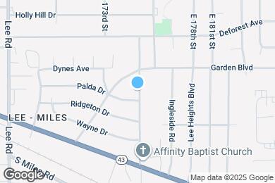 Map image of the property - 4322 E 175th St