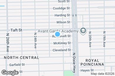 Map image of the property - 2218 Roosevelt St