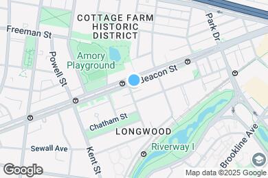 Map image of the property - 1089 Beacon St