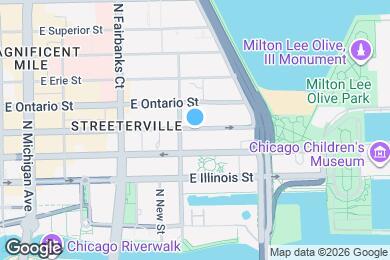 Map image of the property - 425 E Ohio St