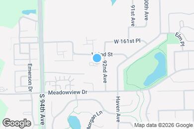 Map image of the property - 16211 Fox Ct