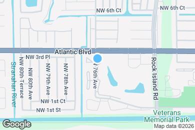 Map image of the property - 370 NW 76th Ave