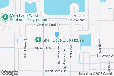 Map image of the property - 830 Olive Conch St