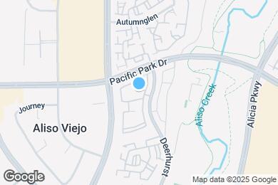 Map image of the property - 23412 Pacific Park Dr