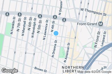 Map image of the property - 322 W George St