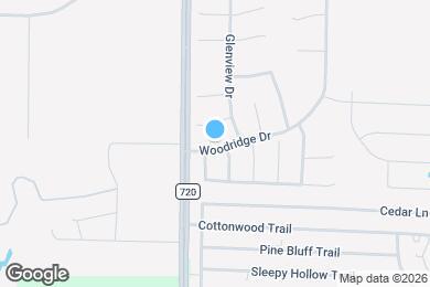 Map image of the property - 313 Woodridge Dr