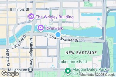 Map image of the property - 230 E Wacker Dr