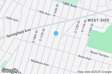 Map image of the property - 732 S 15th St