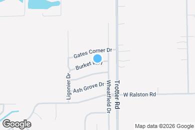 Map image of the property - 8349 Burket Way