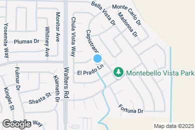 Map image of the property - 1518 El Prado Ln