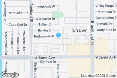 Map image of the property - 9732 Bushard St