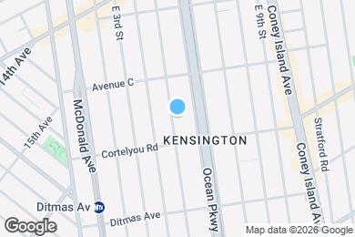 Map image of the property - 537 E 5th St