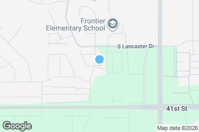 Map image of the property - Modern & Spacious 3-Bedroom Townhome on Sioux Falls’ West Side