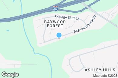 Map image of the property - 5232 Baywood Forest Dr
