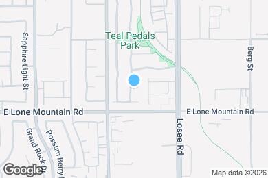 Map image of the property - 4832 Teal Petals St